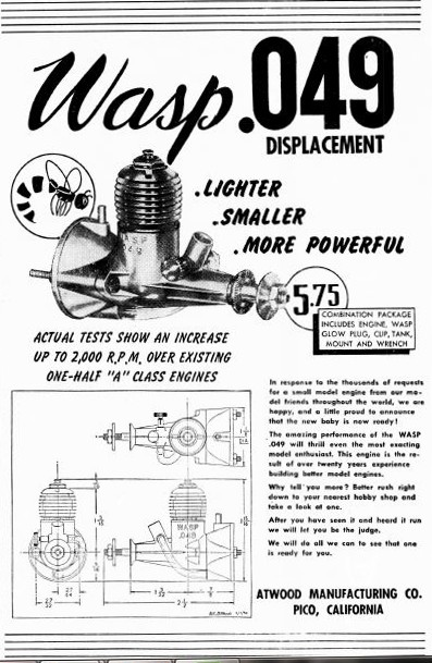 Atwood Wasp .049 advertisement