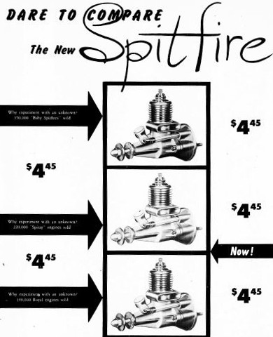 Royal Baby Spitfire .049 ad