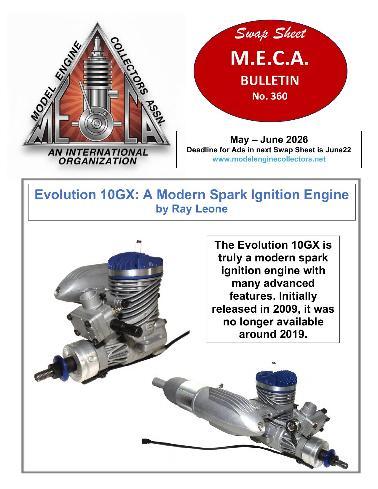 MECA Bulletin cover